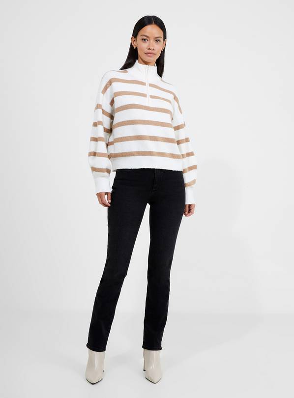 FRENCH CONNECTION Vhari Half Zip Jumper M